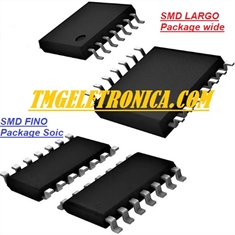 74AC00 - CI 74AC00 QUADRUPLE NAND Gate CMOS Logic Circuit, Quad 2-Input NAND AC-CMOS - DIP E SMD 14Pin - 74AC00 QUADRUPLE NAND Gate CMOS Logic Circuit